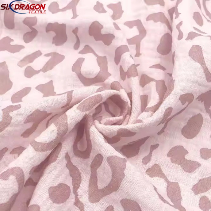 printed double gauze manufacturer