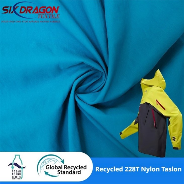 Recycled Nylon Fabric Suppliers For Outdoor Jacket,Bags And Suitcases,Workwear manufacturers