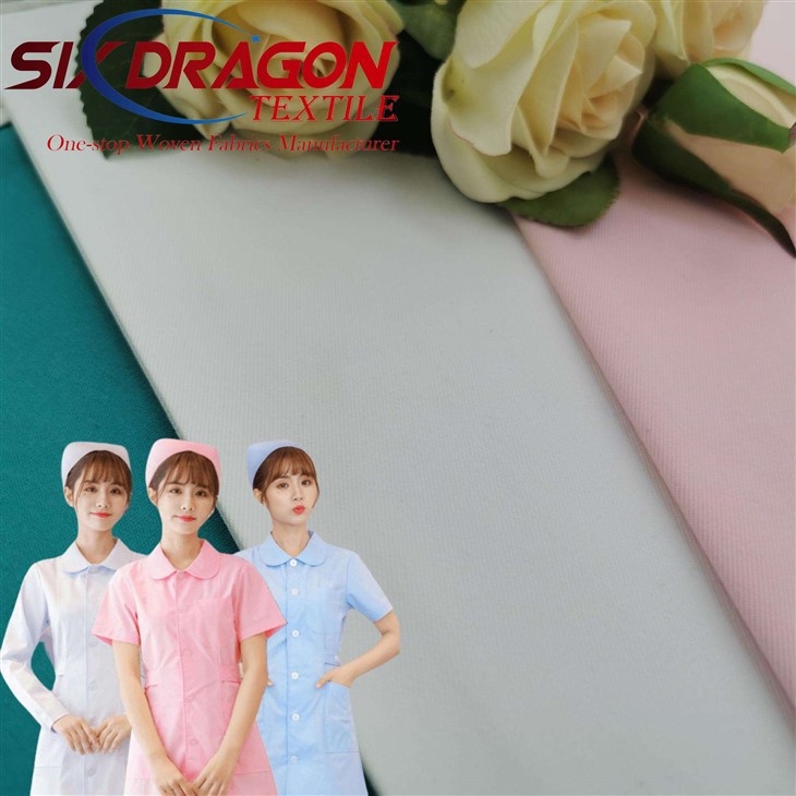 TC Chlorine Resistant Fabric For Nurse Uniform
